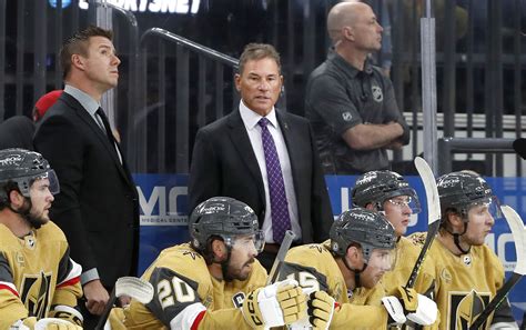 vegas golden knights coaching history.